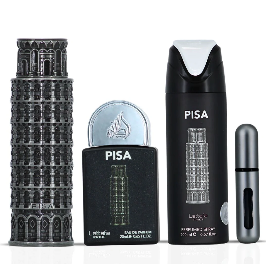 Lattafa - Pisa 3-Piece Perfume Gift Set – Image 3