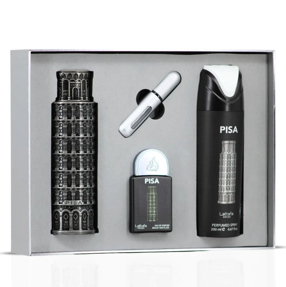 Lattafa - Pisa 3-Piece Perfume Gift Set – Image 2