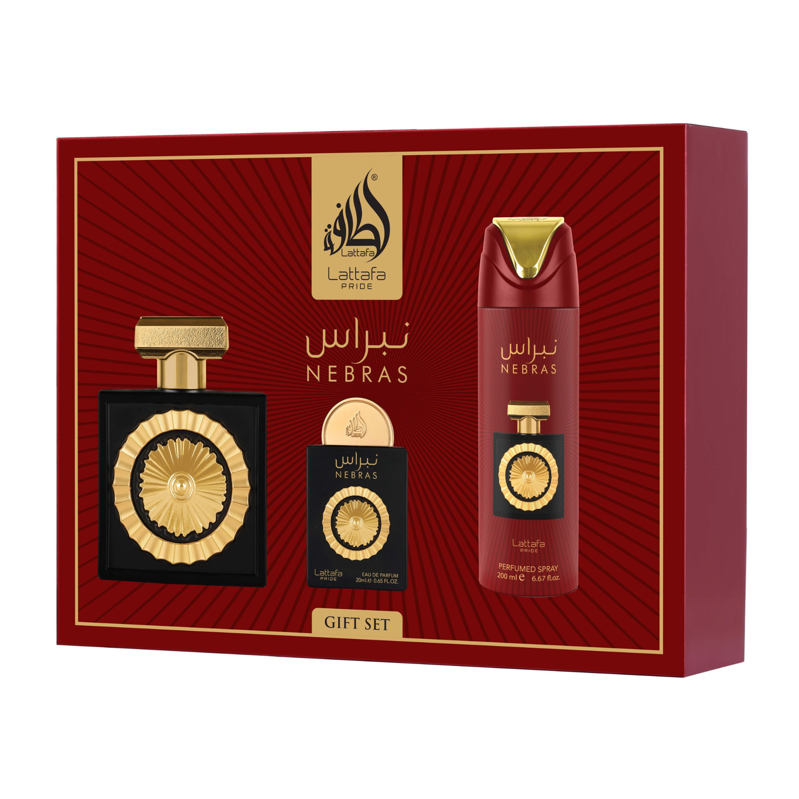 Lattafa - Giftset Nebras 3pc